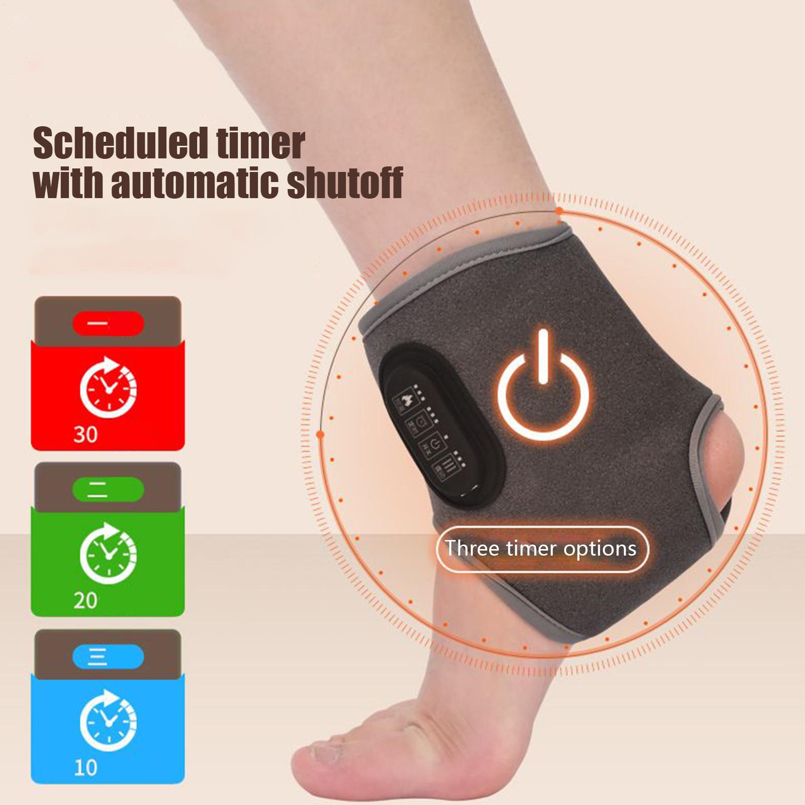 Spa Wellness In - Portable Foot Massager with Heat, 3-Mode