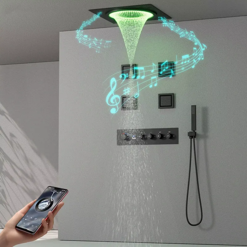 Smart LED Shower Set Bathroom  - огляд і ціна Spa & Wellness Jura Resort Centre De Loisirs Des Franches Montagnes