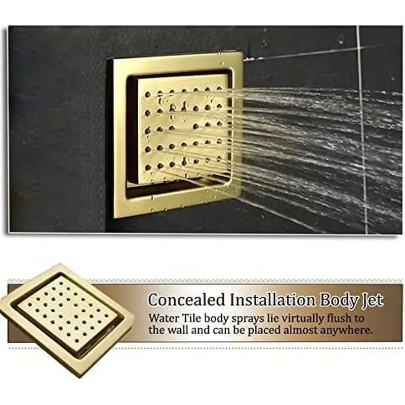 Smart LED Shower Set Bathroom  - огляд і ціна Spa & Wellness Jura Resort Centre De Loisirs Des Franches Montagnes