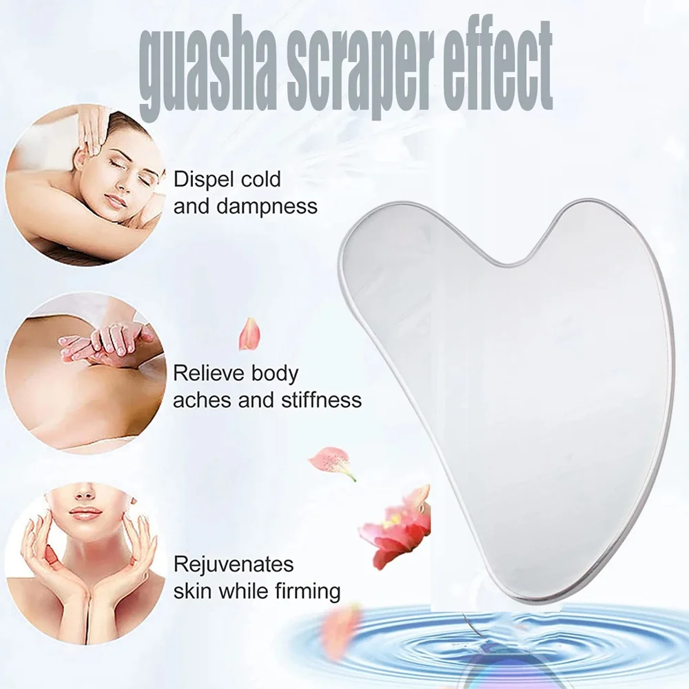 Gua Sha Facial Massage Stainle - огляд і ціна Spa Y Wellness