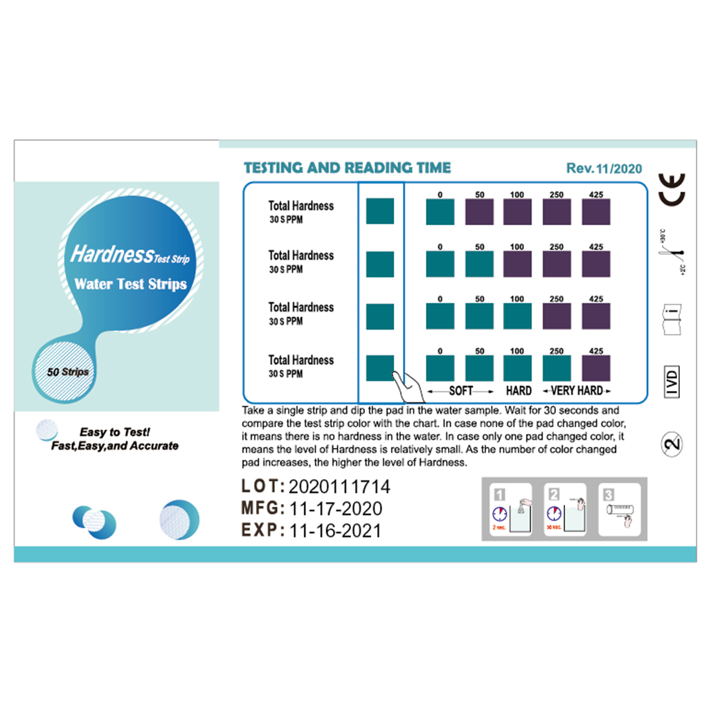 Water Complete Hardness Test S - огляд і ціна Spa Wellness In