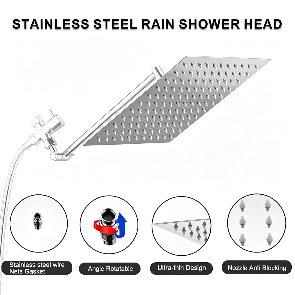 1 pc high-pressure shower head - огляд і ціна Spa & Wellness Jura Resort Centre De Loisirs Des Franches Montagnes