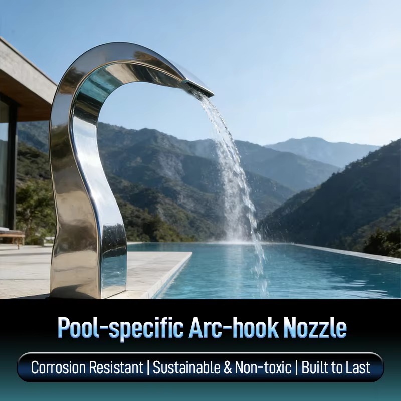Stainless Steel Arc Hook Nozzl - огляд і ціна Spa & Wellness Jura Resort Centre De Loisirs Des Franches Montagnes
