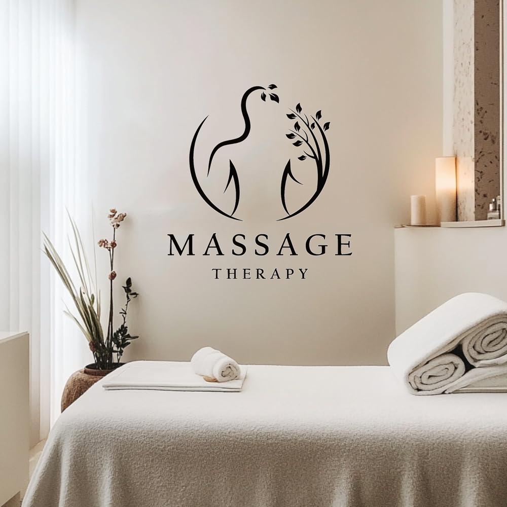Massage Therapy Vinyl Wall Dec - огляд і ціна Spa Wellness In