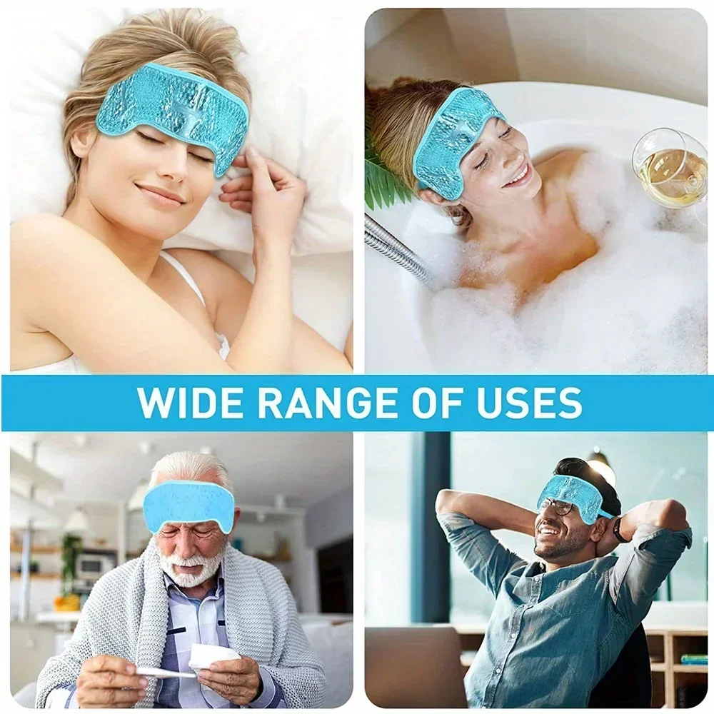 Hot/Cold Gel Bead Migraine Wra - огляд і ціна Spa Y Wellness