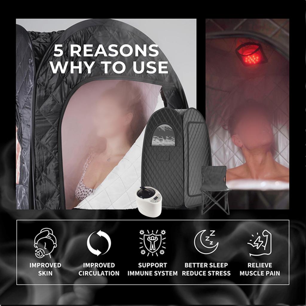 Home Personal Steam Sauna Tent - огляд і ціна Spa Wellness In