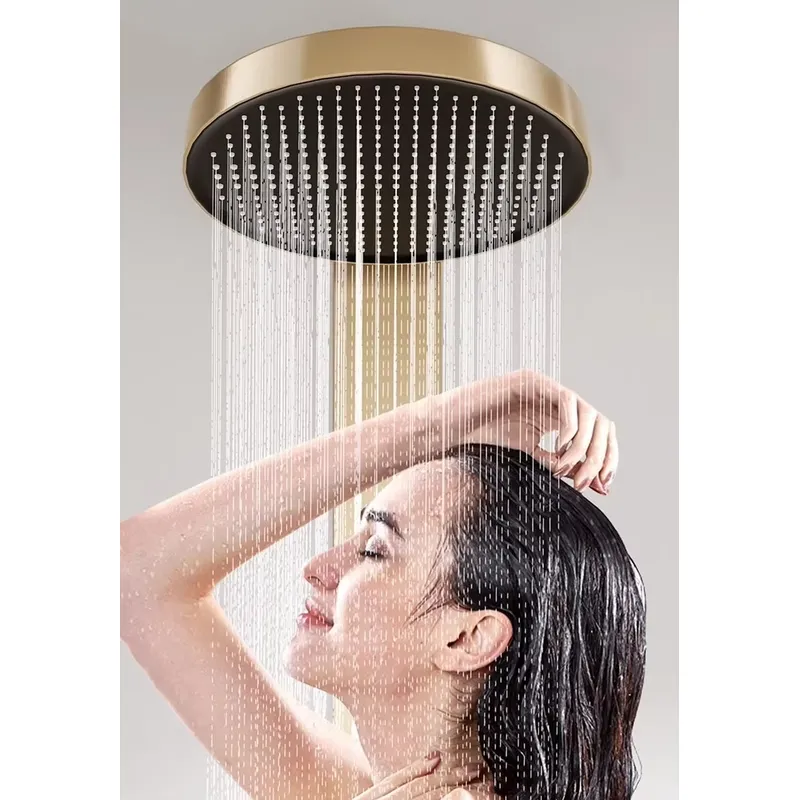Brass Rainfall Shower Panel Se - огляд і ціна Spa & Wellness Jura Resort Centre De Loisirs Des Franches Montagnes